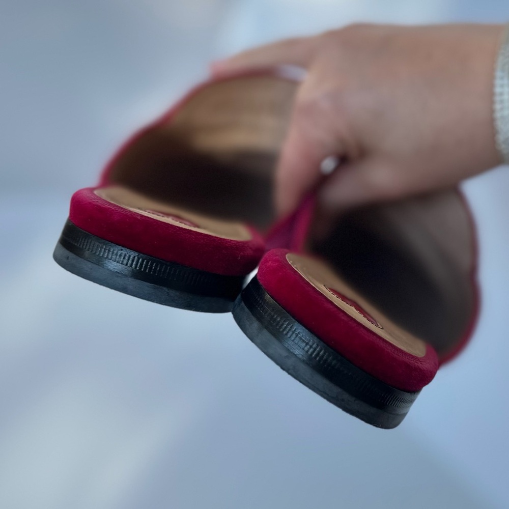 Gucci Princetown raspberry velvet slipper - Picture 8 of 12